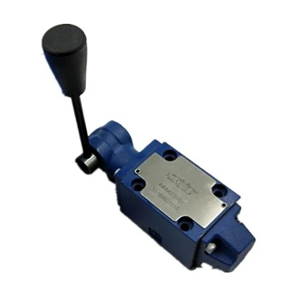 Dobra cena 4Wmme6 Typ hydrauliczny elektromagnetyczny kierunkowy zawór sterujący 12V 80L / min Zawór hydrauliczny z joystickiem